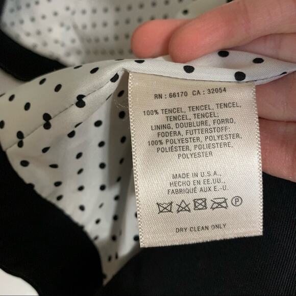 Cartonnier black drape front blazer - Picture 11 of 11